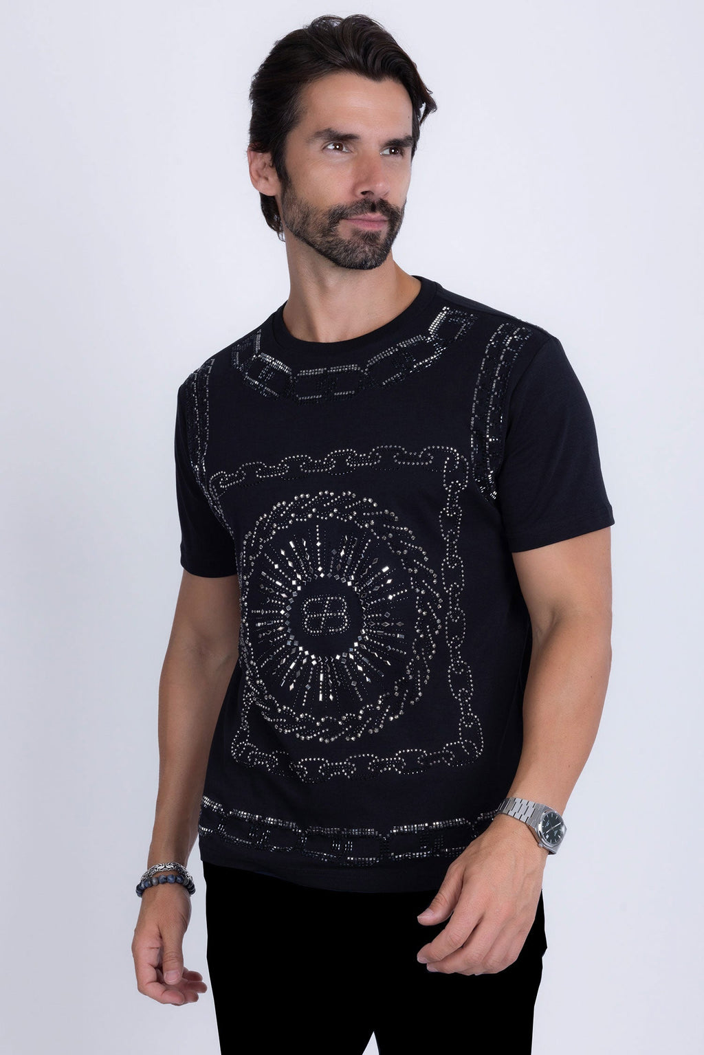 Gyves Rhinestone T-Shirt