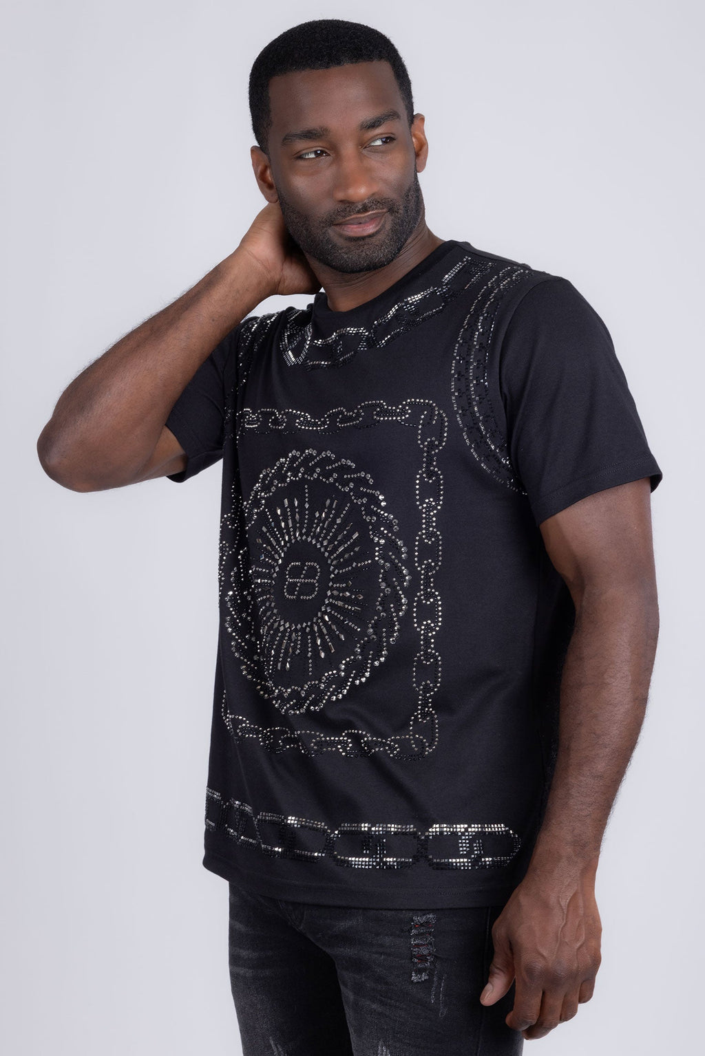 Gyves Rhinestone T-Shirt