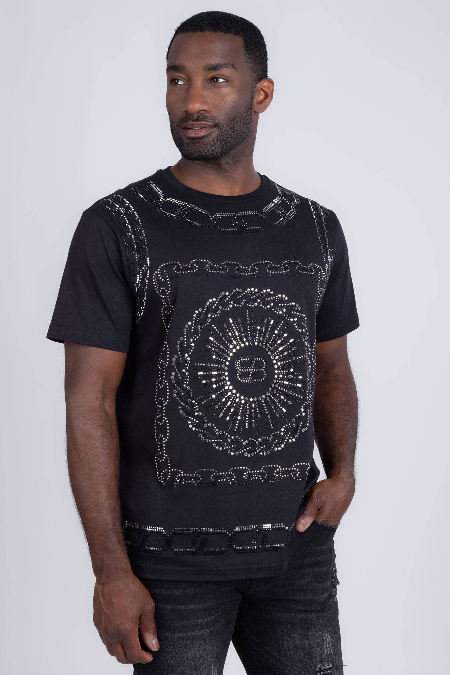 Gyves Rhinestone T-Shirt