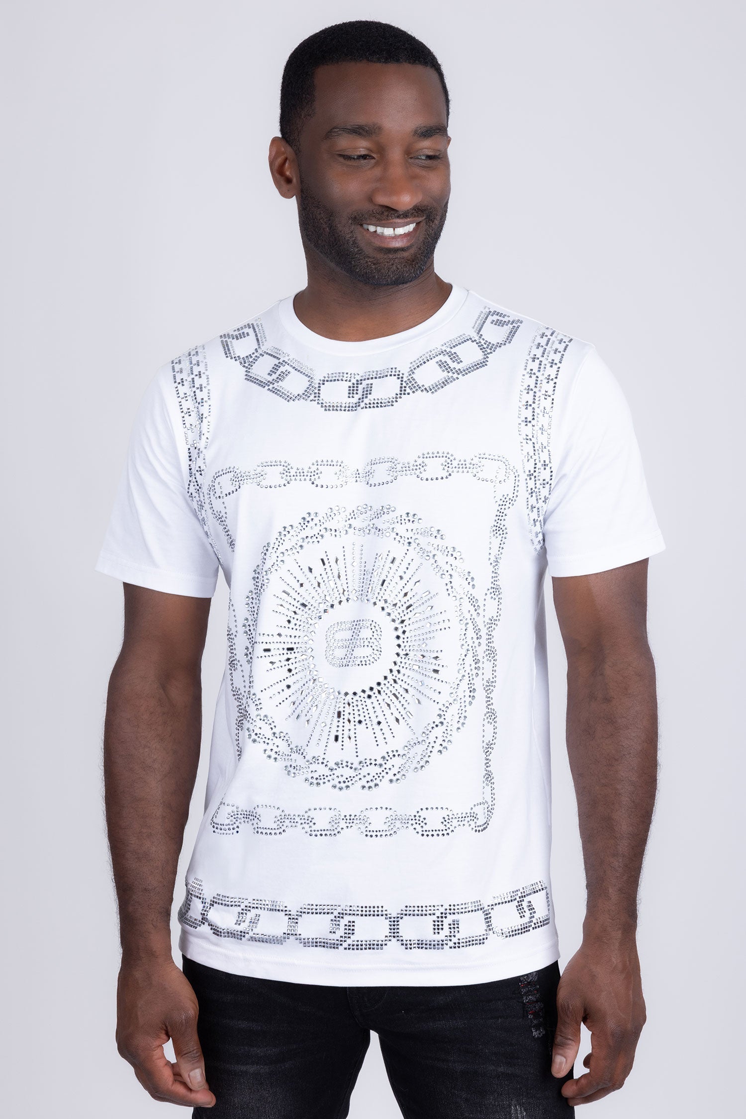 Gyves Rhinestone T-Shirt