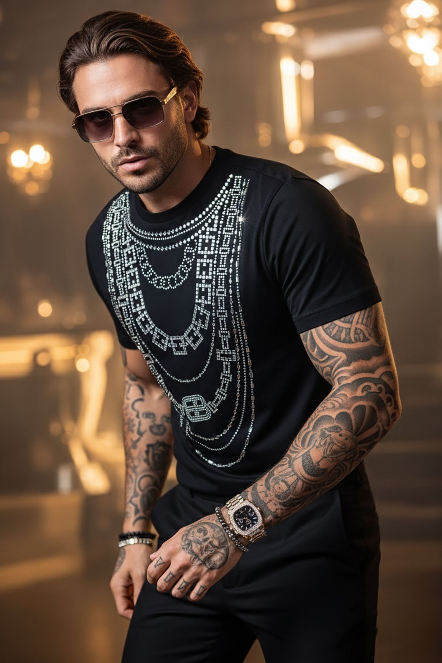 Piccadilly Rhinestone T-Shirt