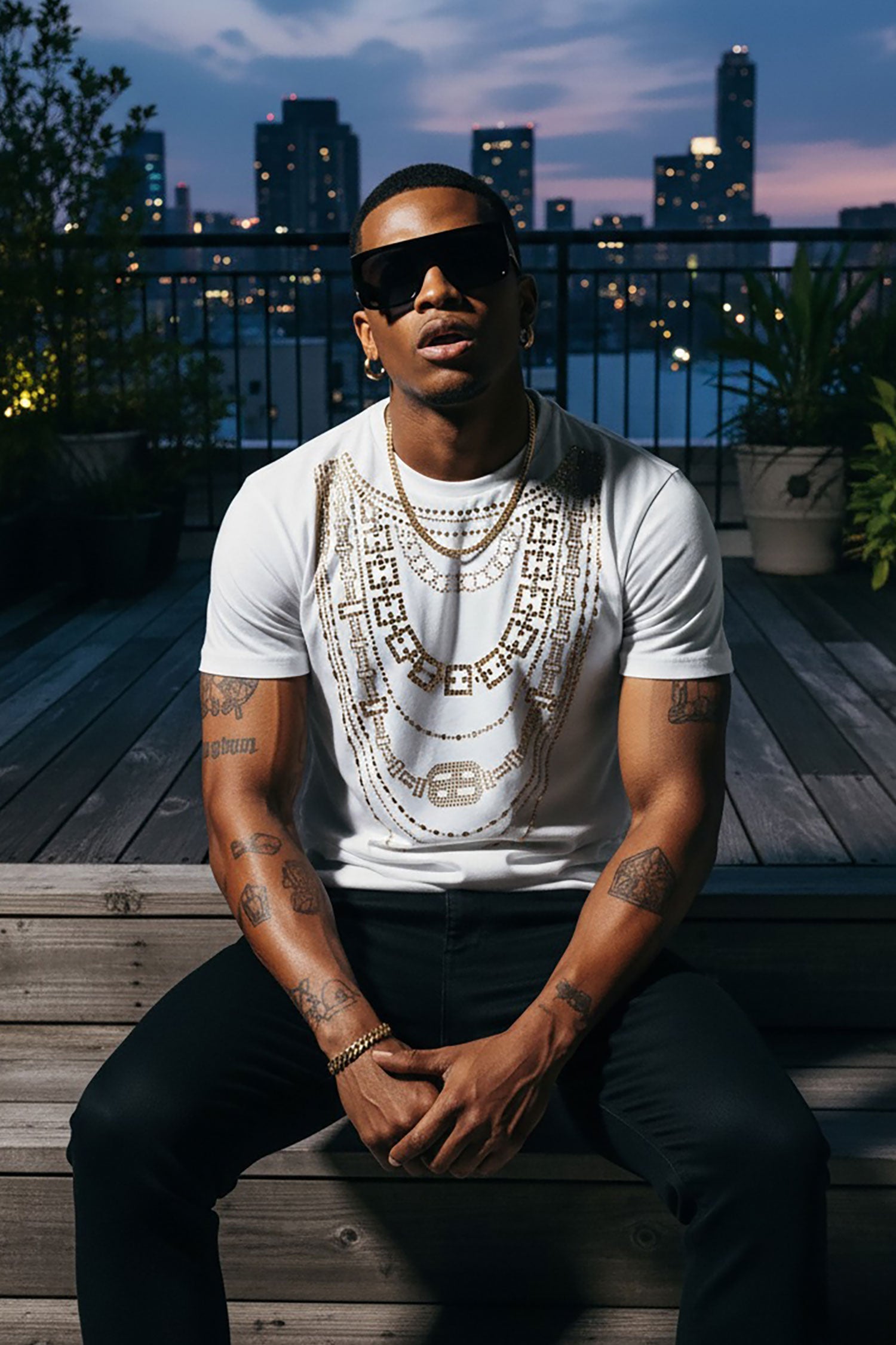 Piccadilly Rhinestone T-Shirt