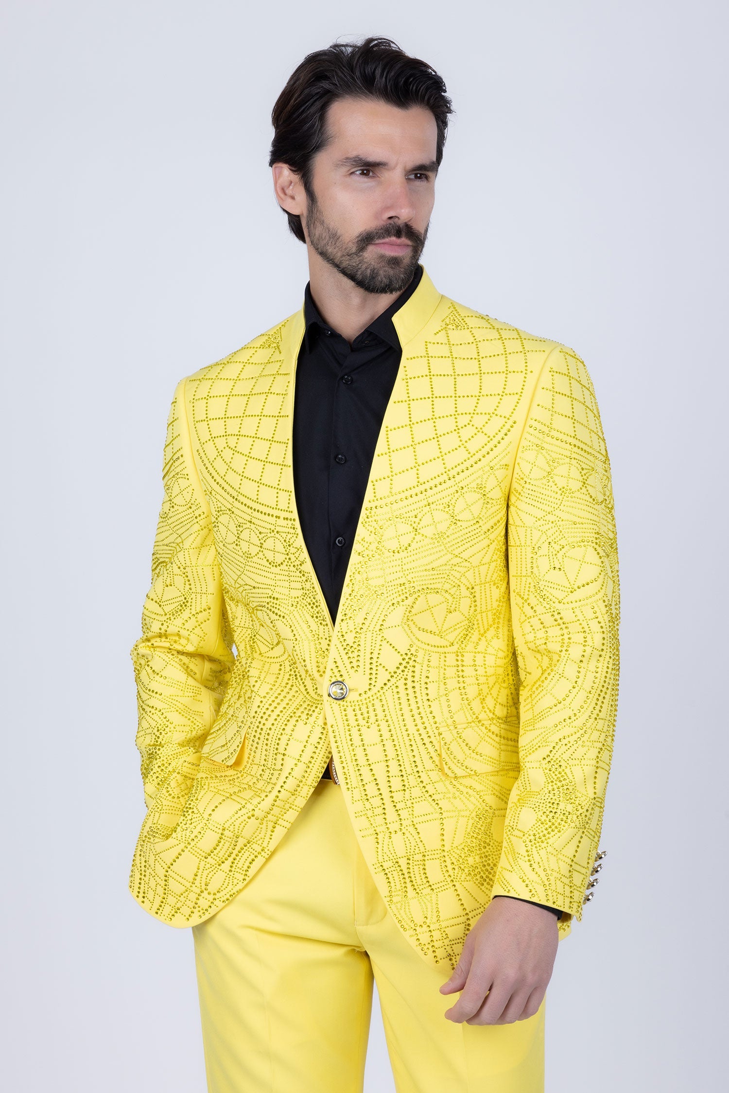 Dignified Mod Rhinestone Suit