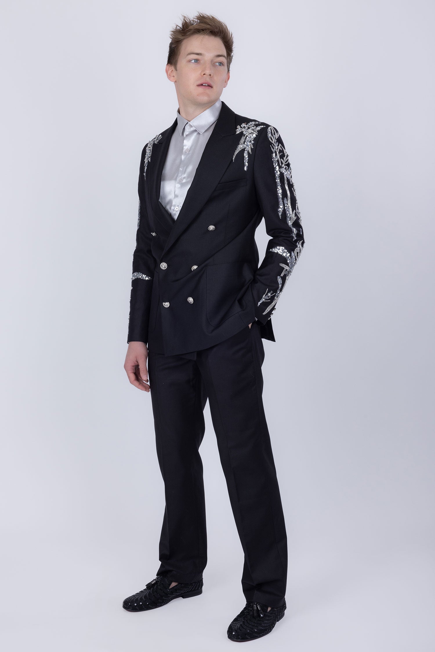 Porto Sequin Suit
