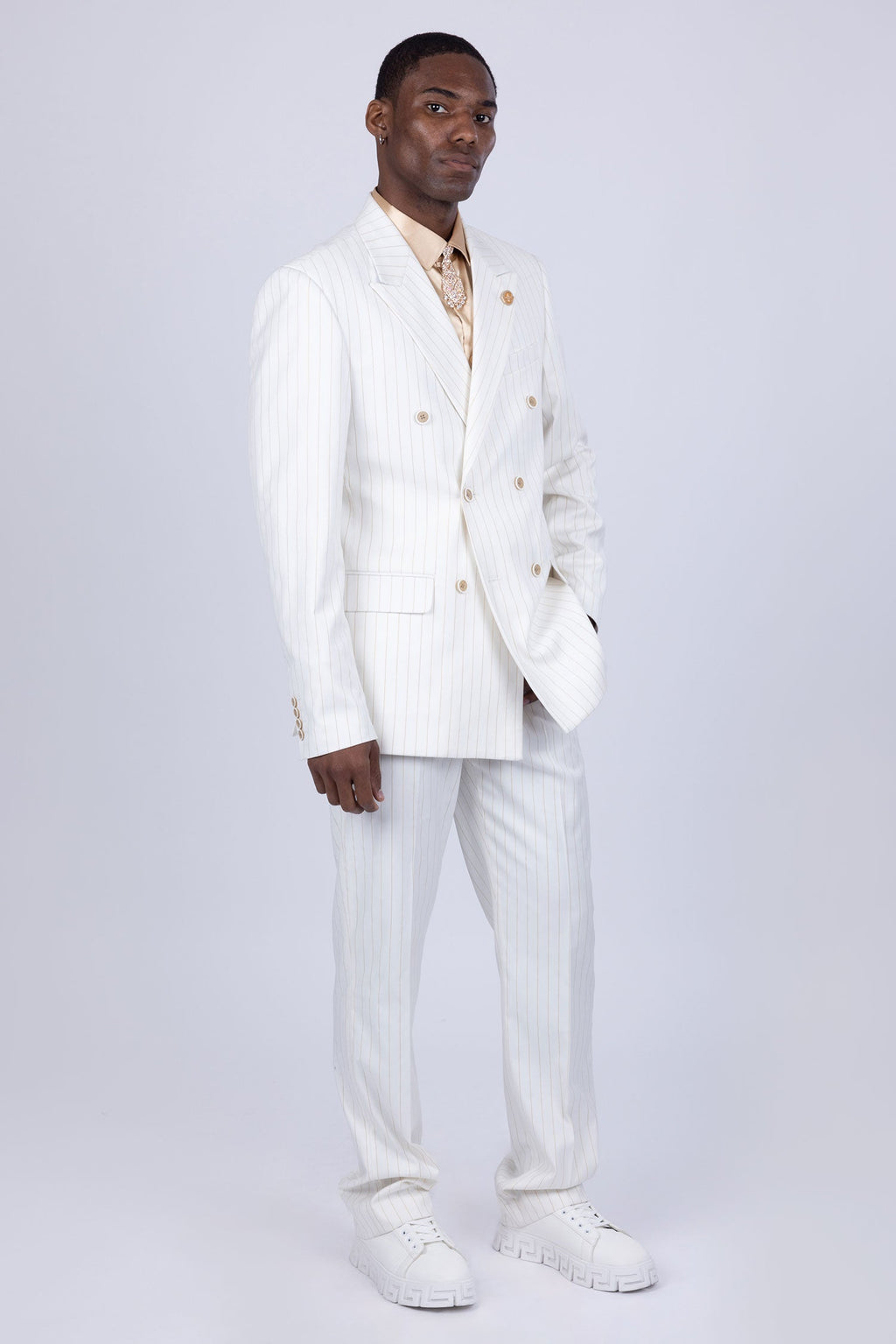 Palma Pinstripe Suit