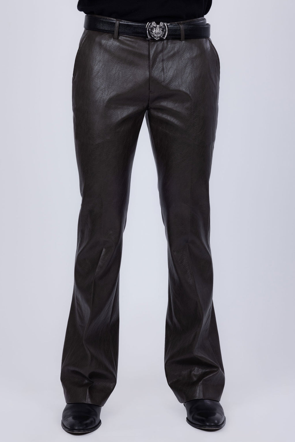 Dalian Faux Leather Suit