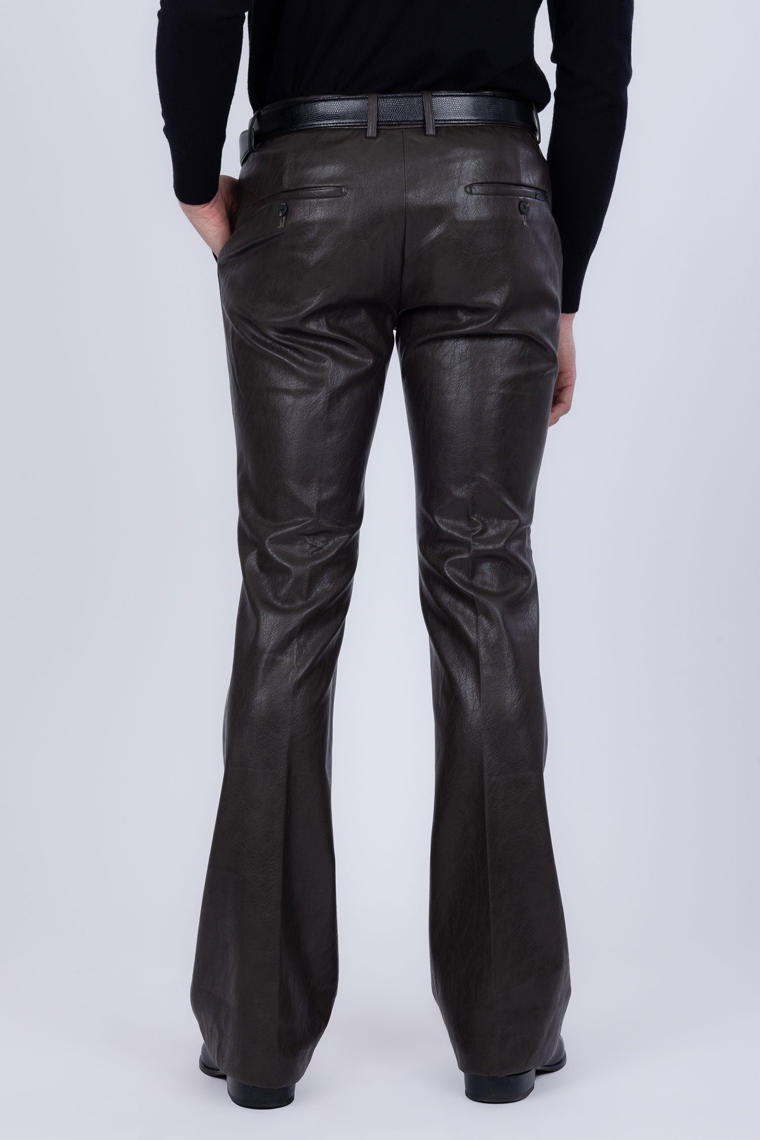 Dalian Faux Leather Suit