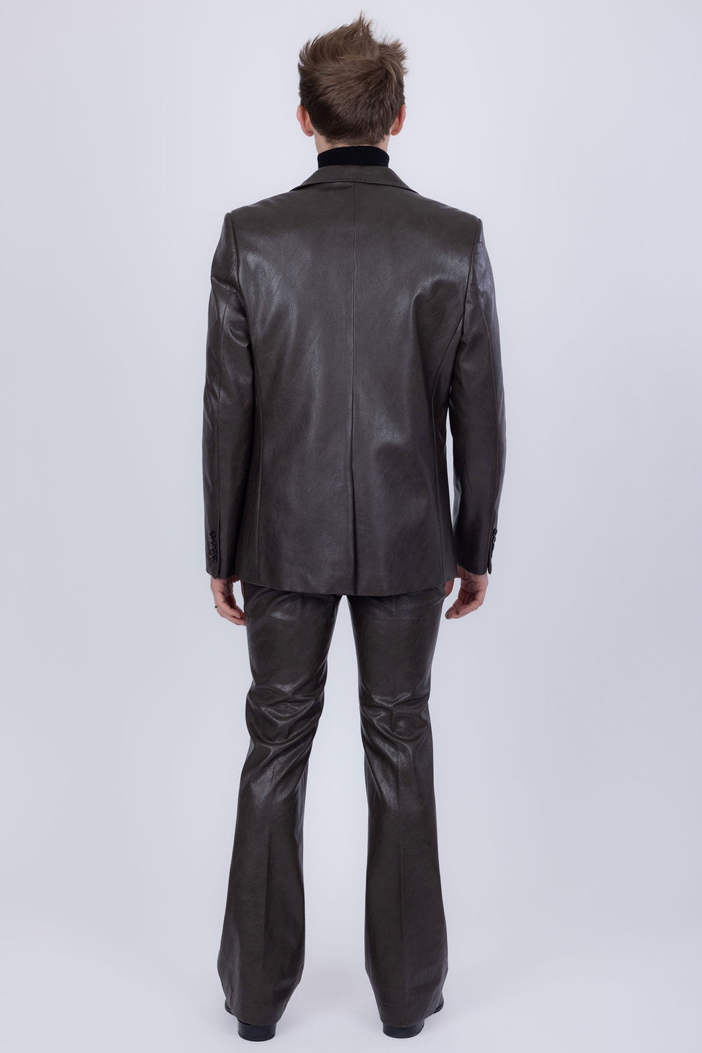 Dalian Faux Leather Suit