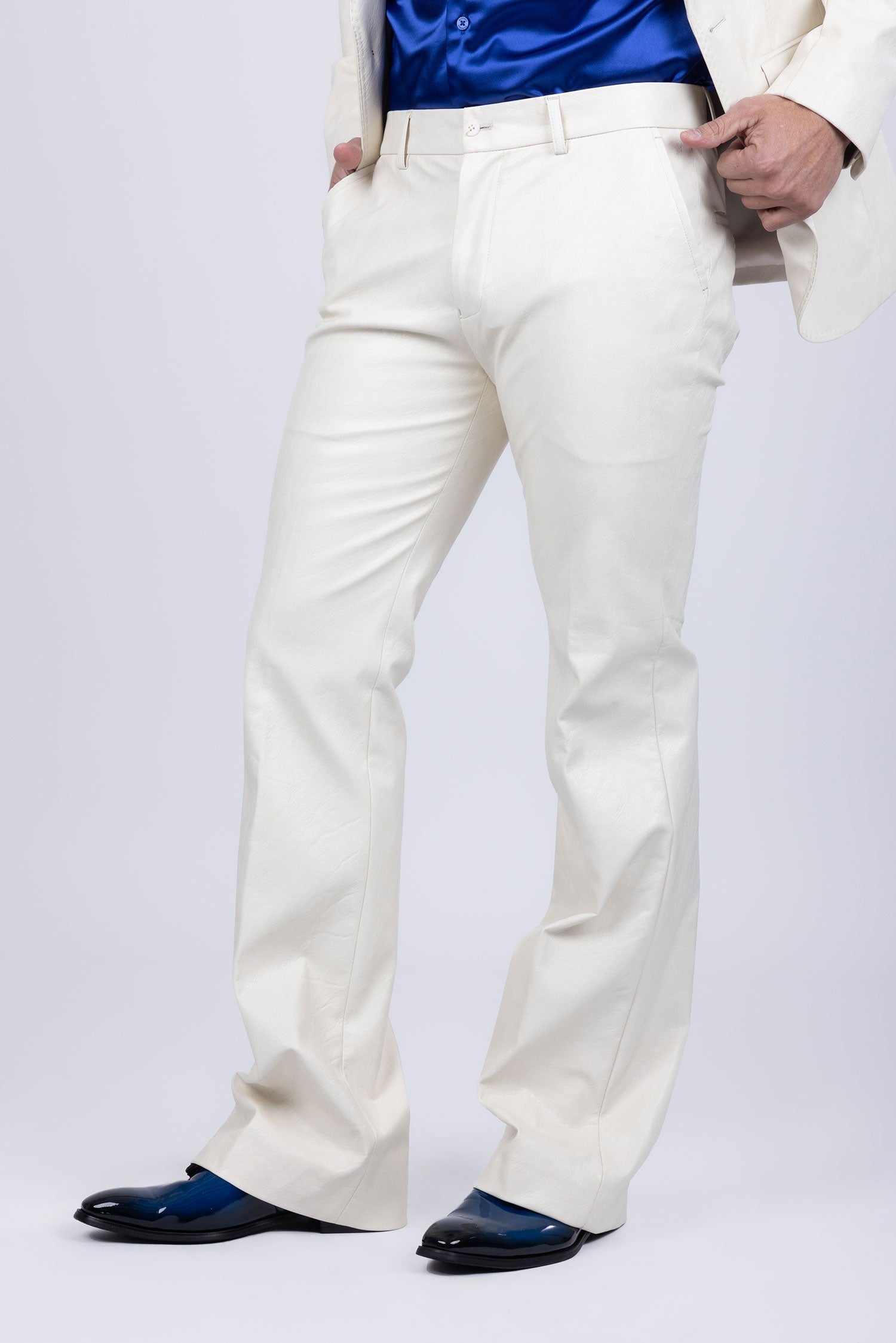 Dalian Faux Leather Suit