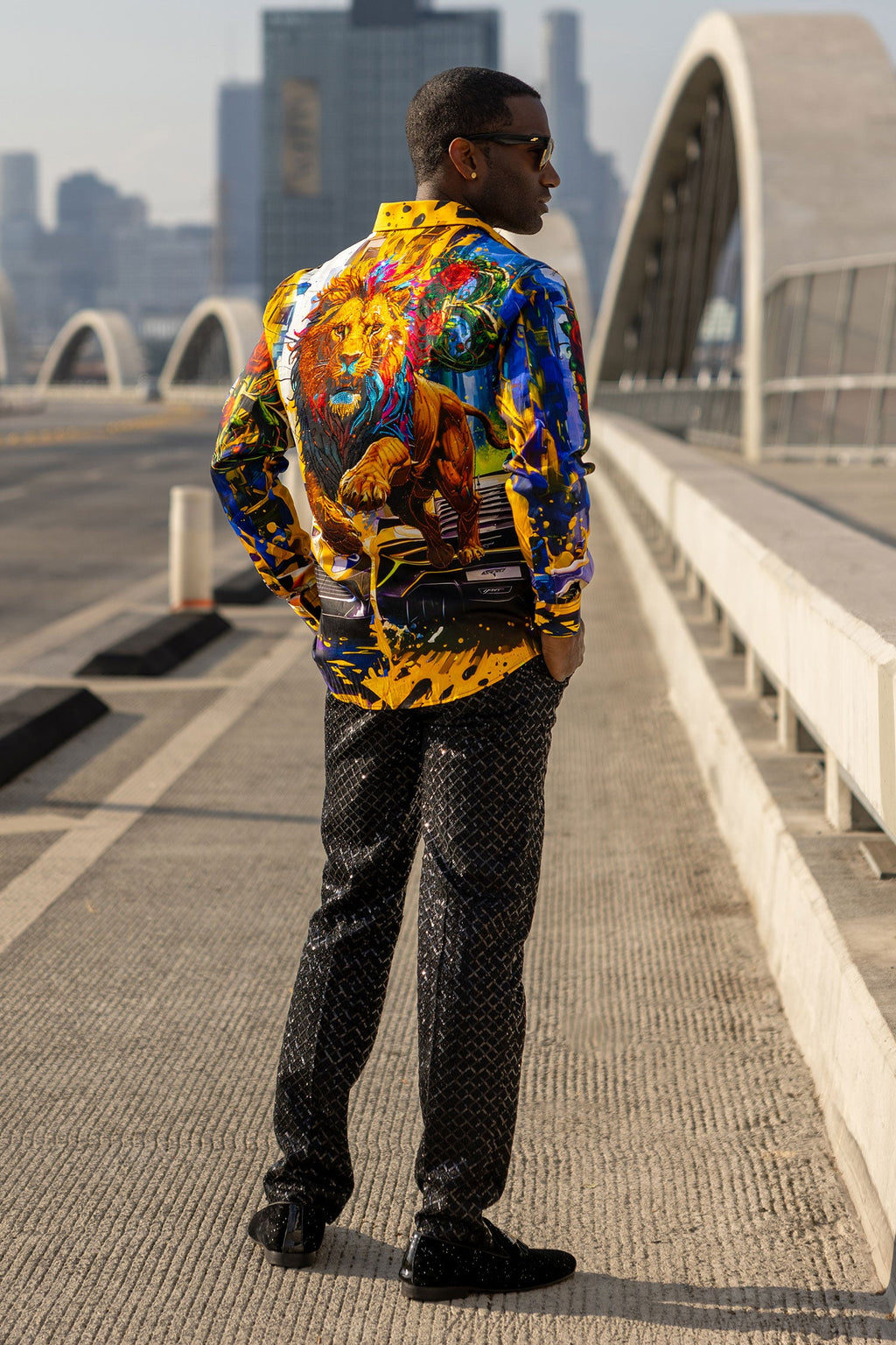 Breezery Rhinestone Long Sleeve Shirt