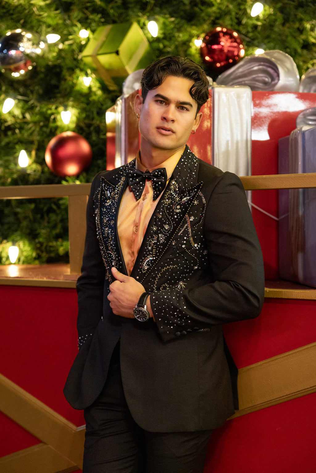 Tullina Rhinestone Suit