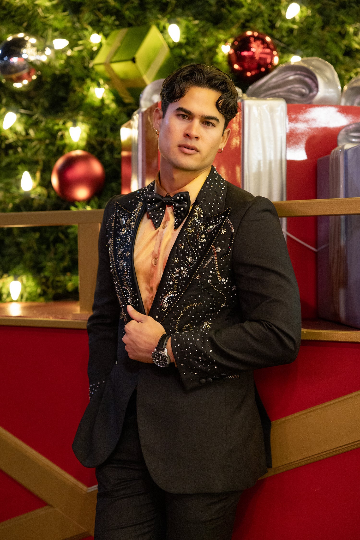 Tullina Rhinestone Suit