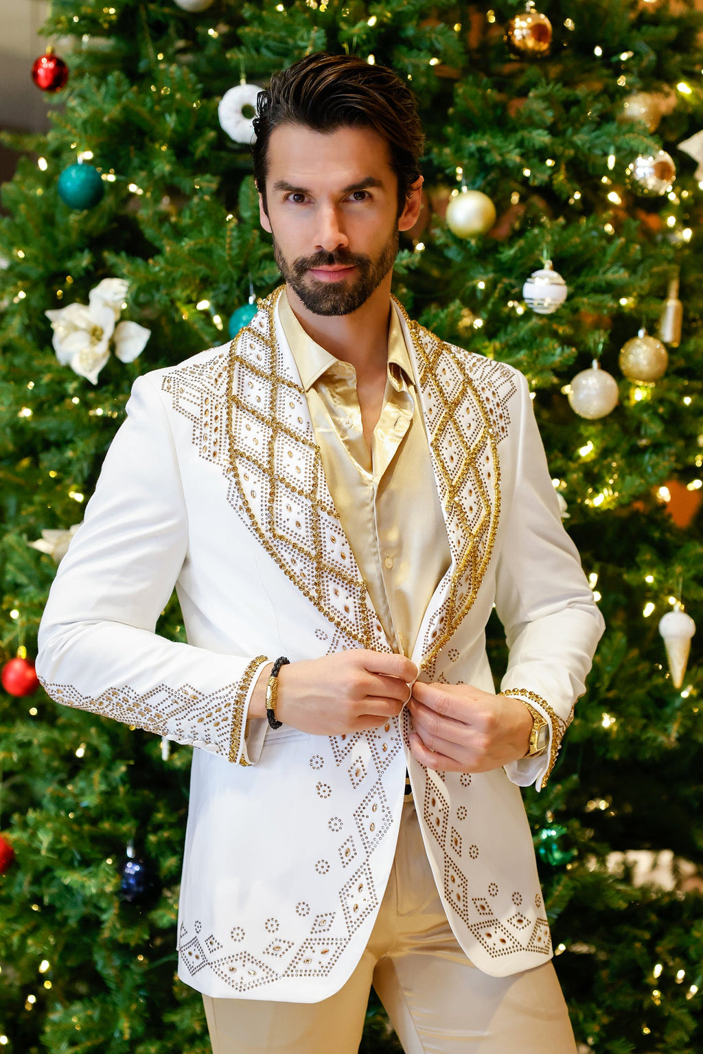 Echohood Rhinestone Blazer