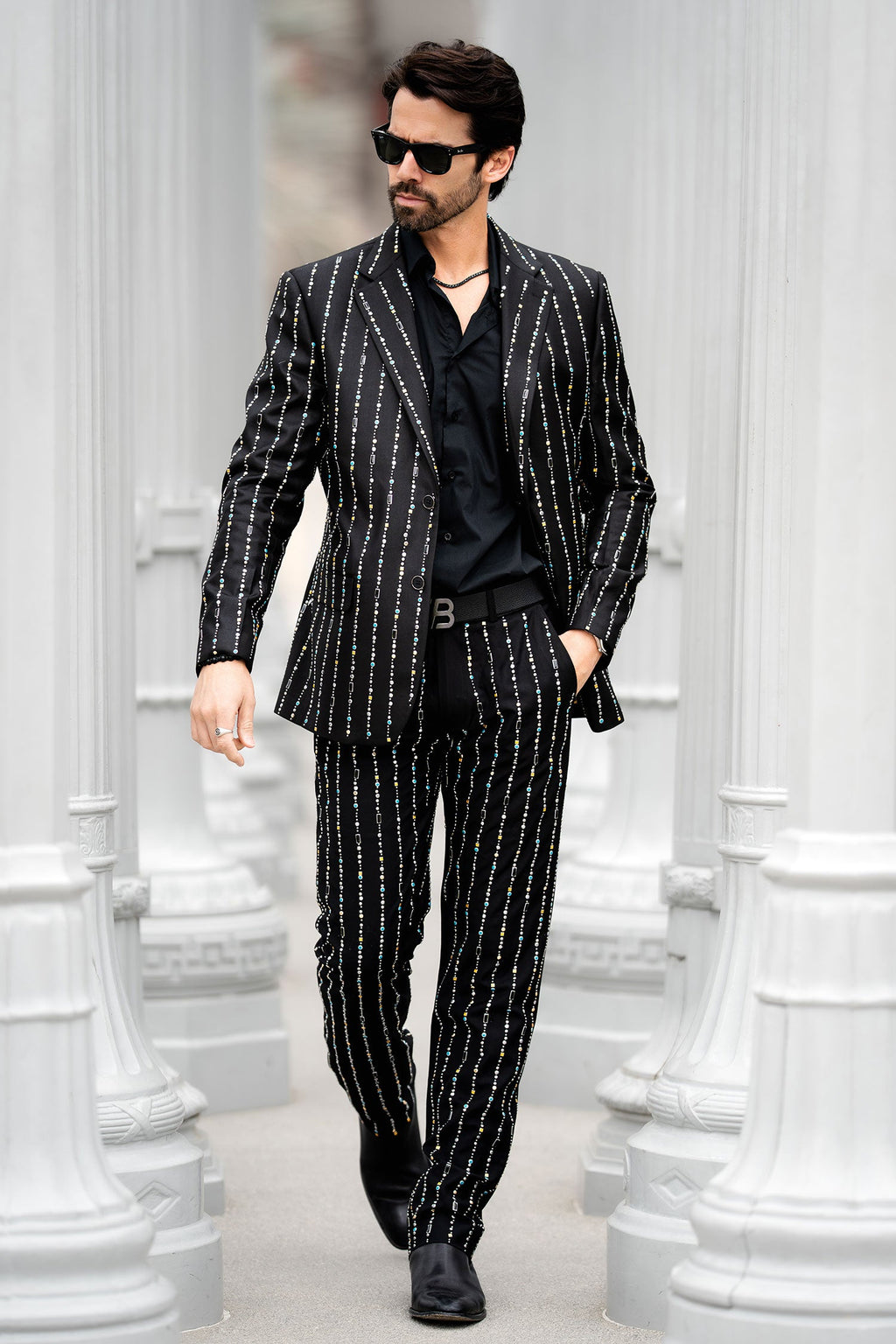 Auckland Rhinestone Suit