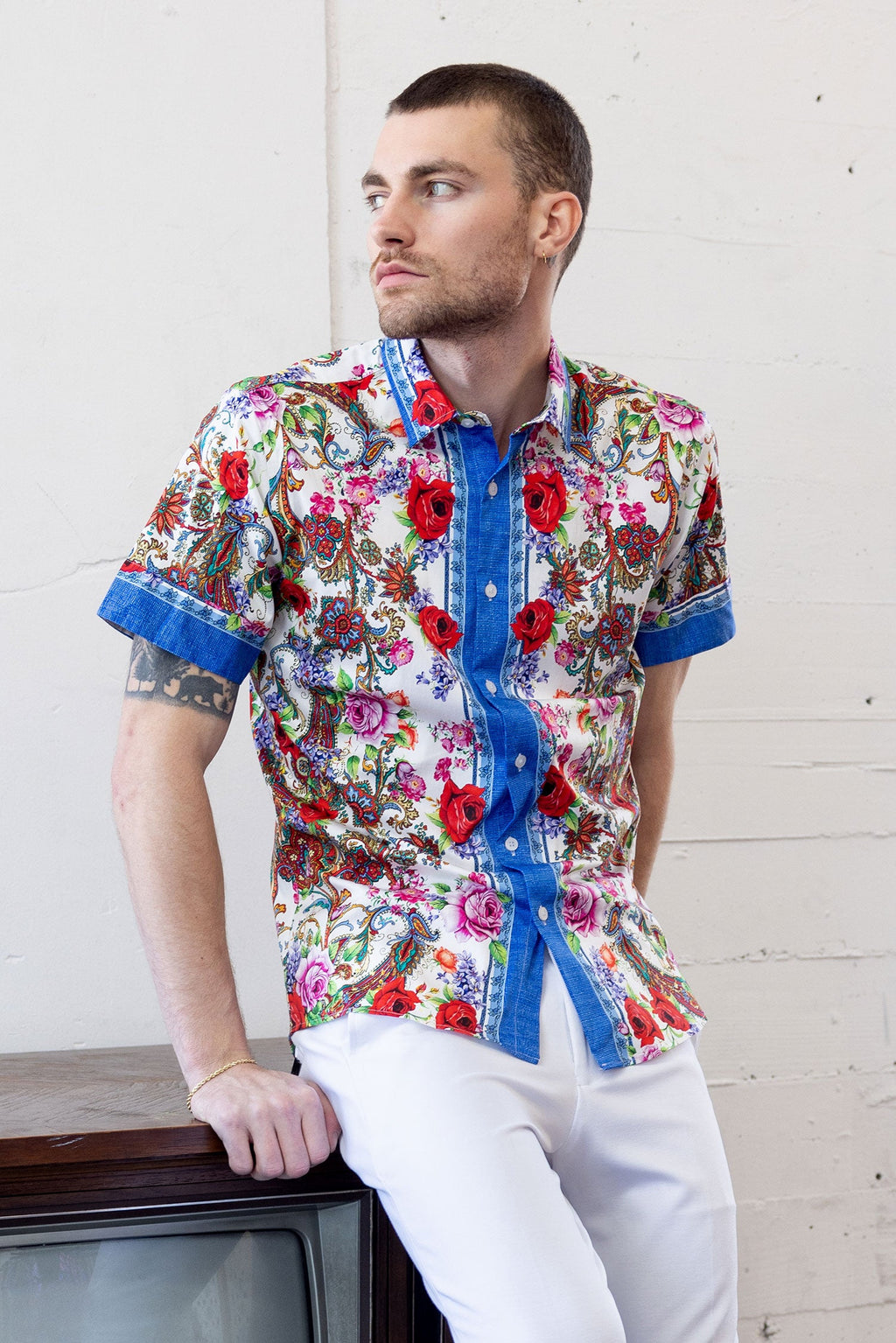 PAISLEY GARDEN Short Sleeve Shirt