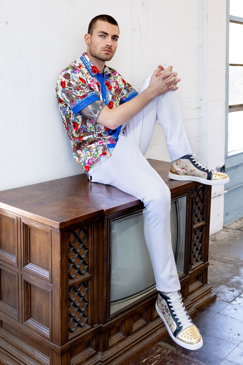 PAISLEY GARDEN Short Sleeve Shirt