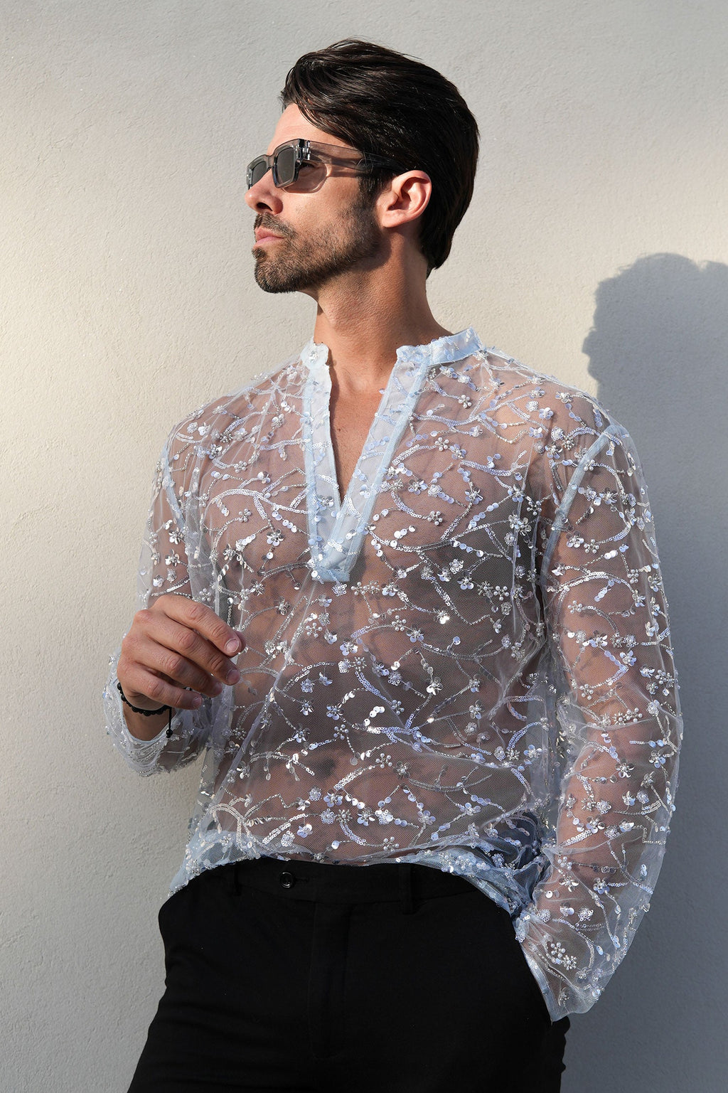 Krabi Sheer Long Sleeve Shirt