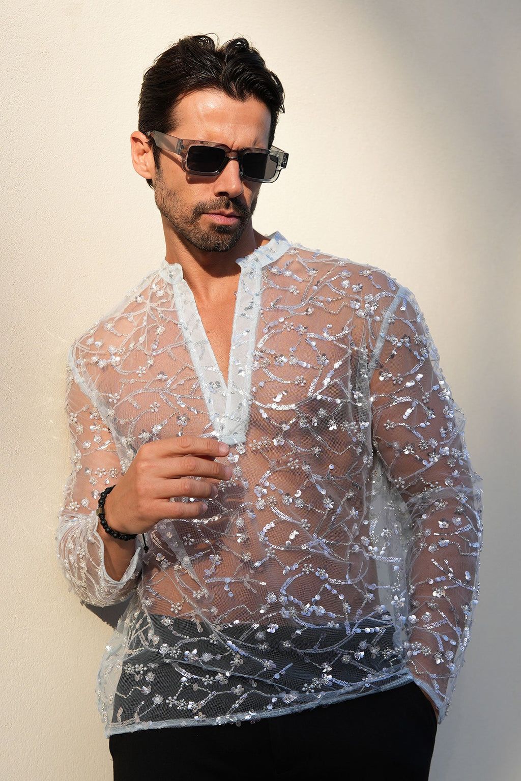 Krabi Sheer Long Sleeve Shirt