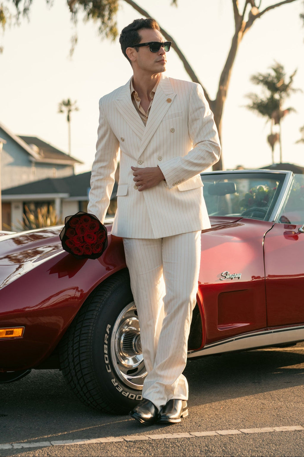 Palma Pinstripe Suit