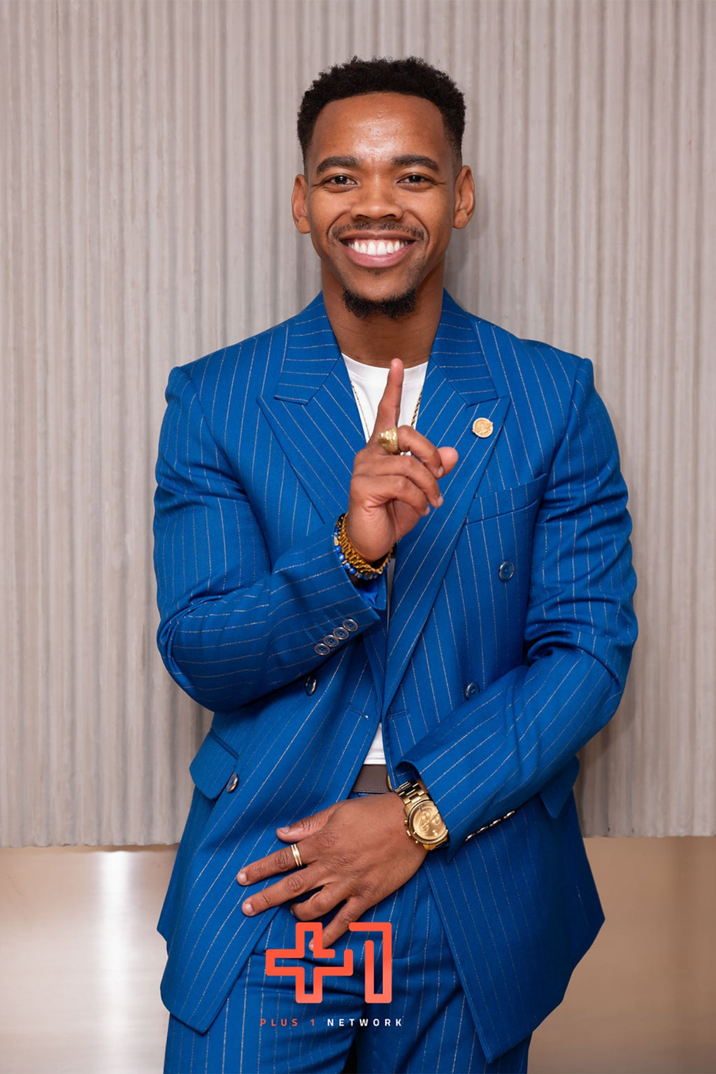 Palma Pinstripe Suit