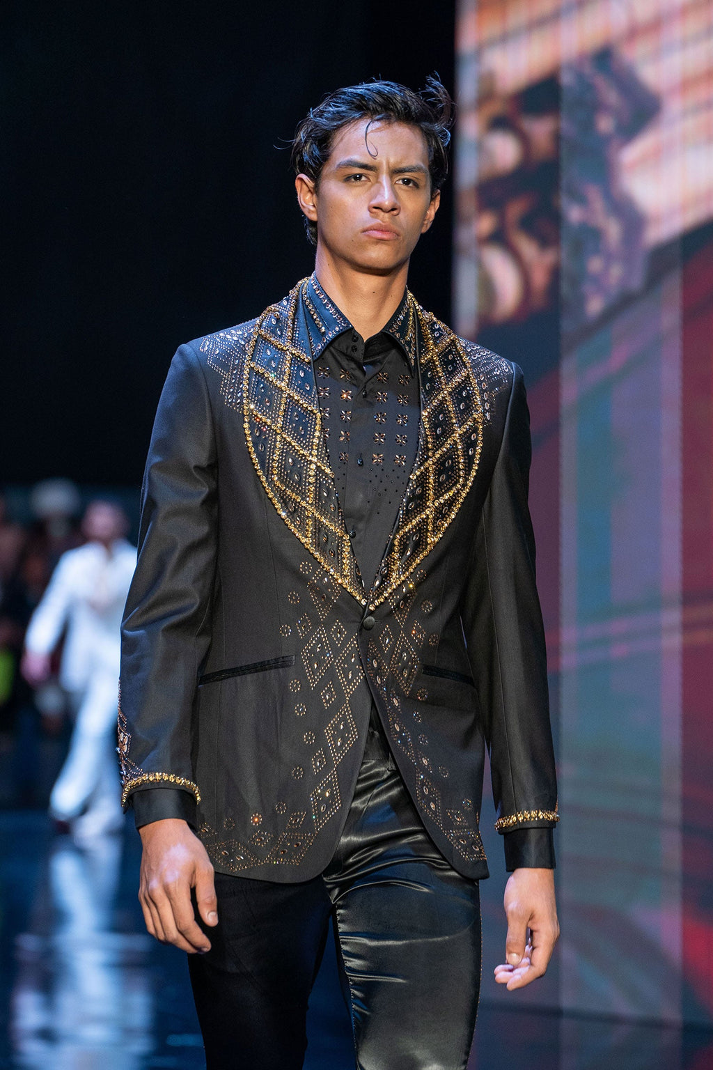 Echohood Rhinestone Blazer