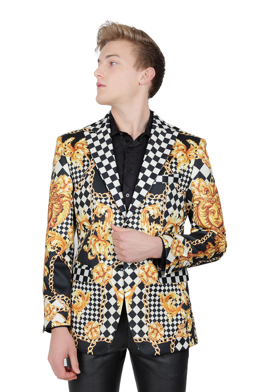 BAROQUE CHECKER Blazer