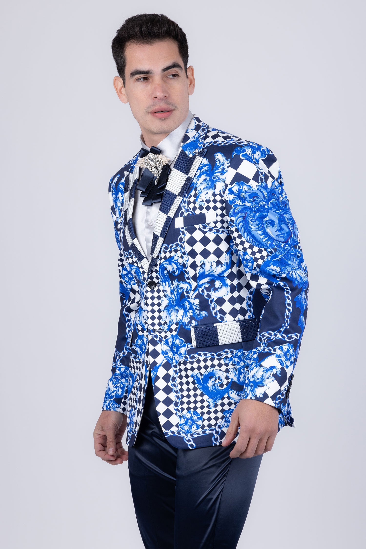 BAROQUE CHECKER Blazer