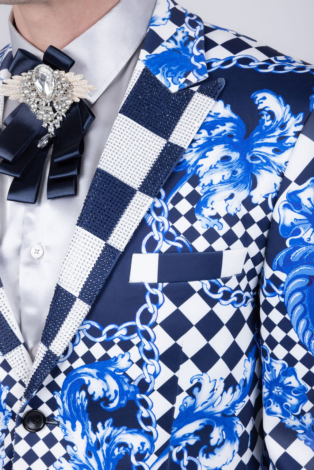 BAROQUE CHECKER Blazer