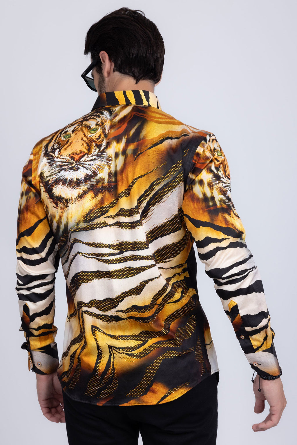 Veneto Rhinestone Long Sleeve Shirt