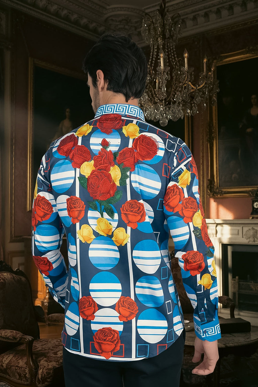 Heaven on Earth Rhinestone Long Sleeve Shirt