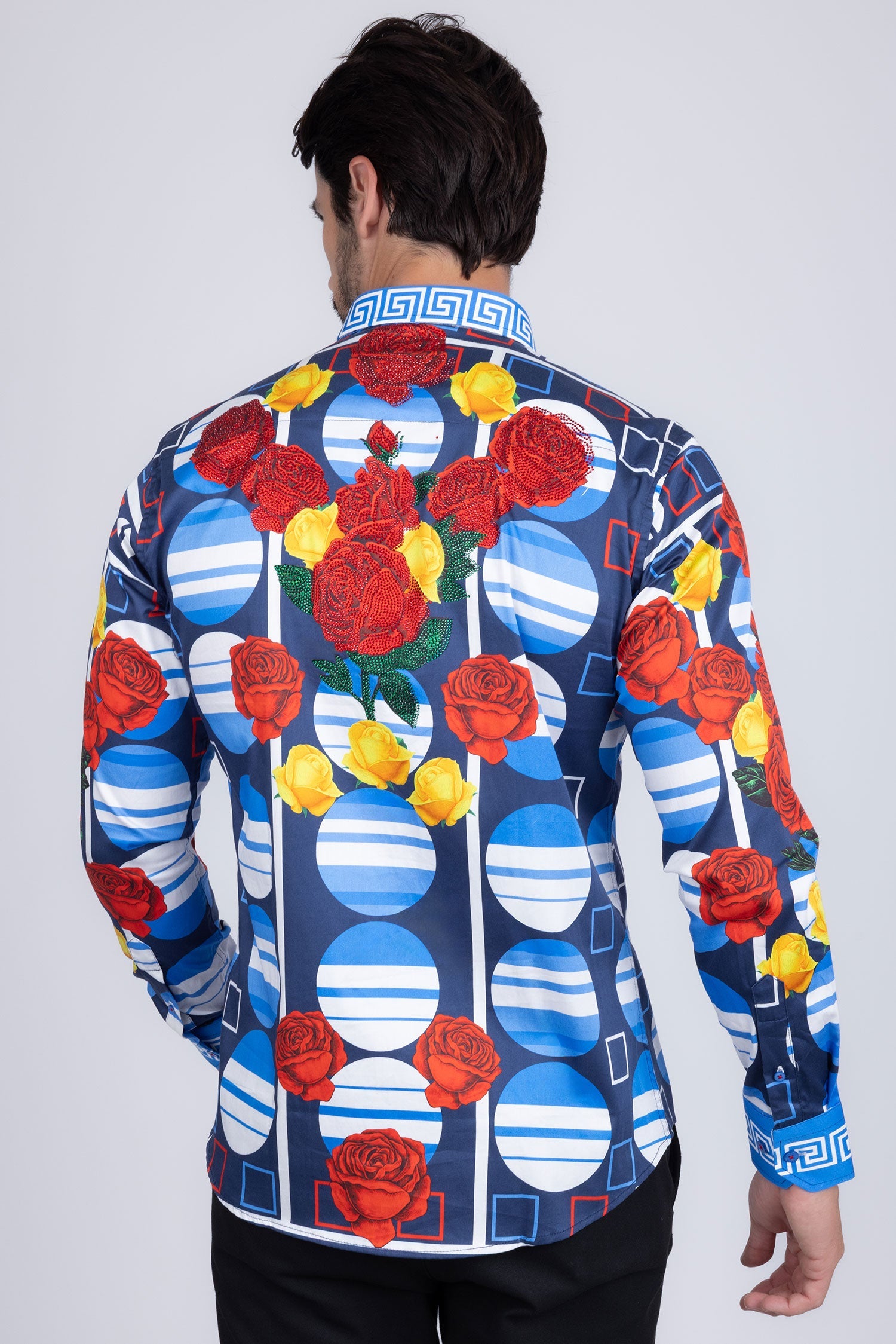 Heaven on Earth Rhinestone Long Sleeve Shirt