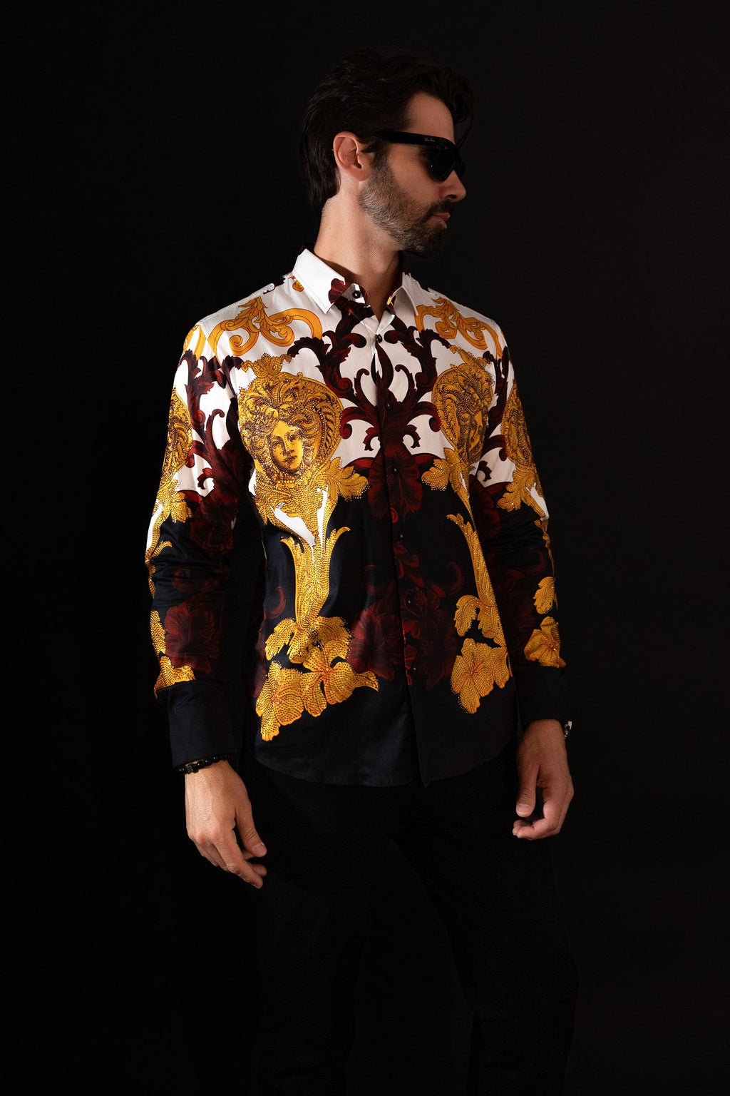 Rodeo Rhinestone Long Sleeve Shirt