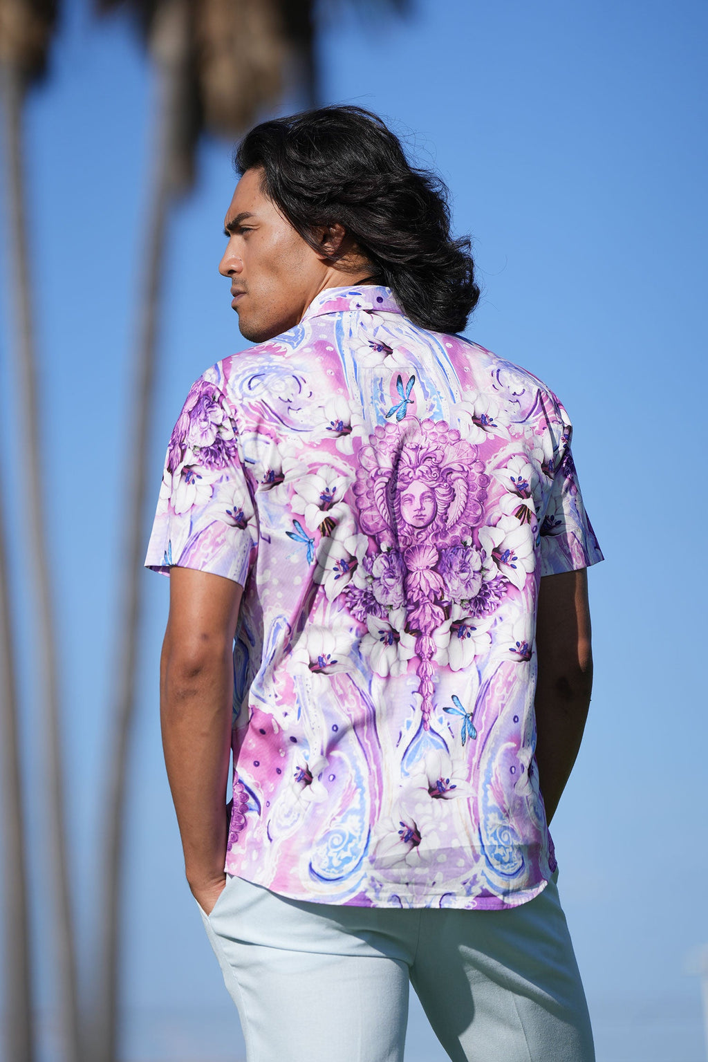 PAISLEY FLORAL Short Sleeve Shirt