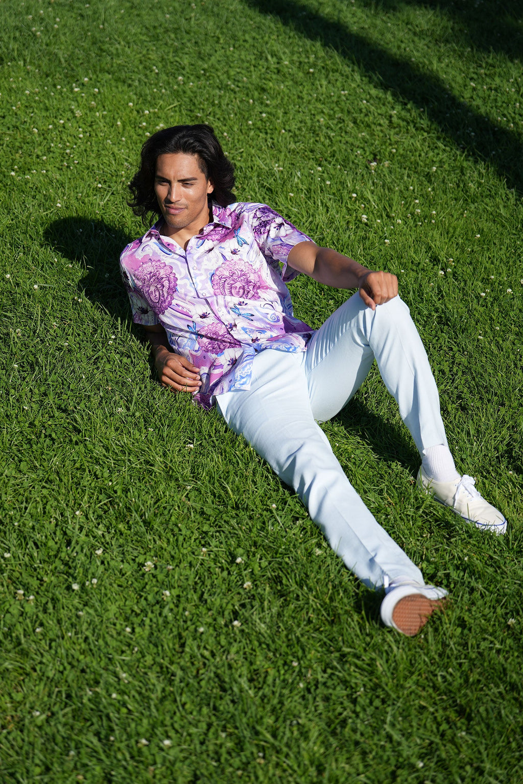 PAISLEY FLORAL Short Sleeve Shirt