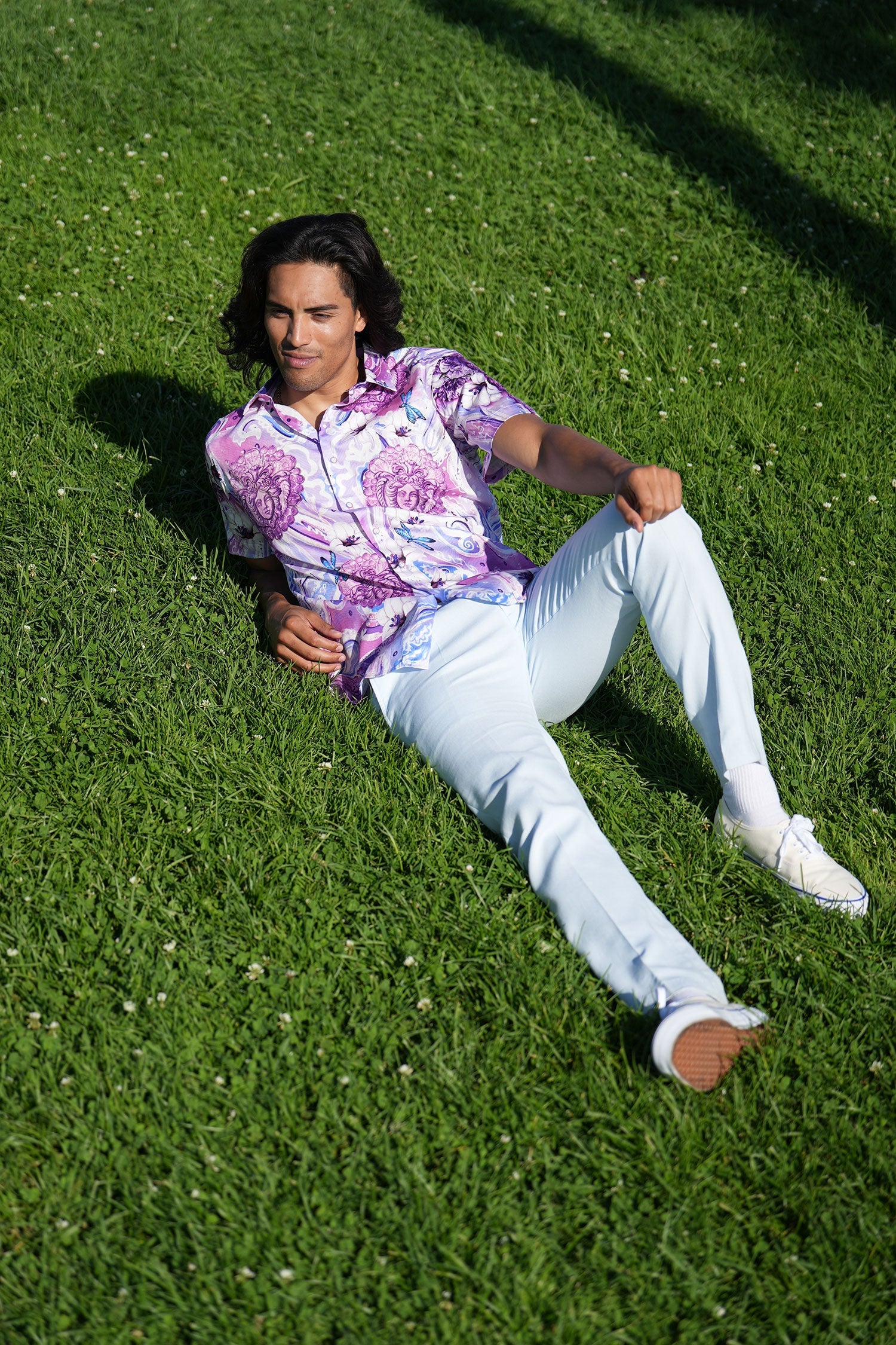 PAISLEY FLORAL Short Sleeve Shirt