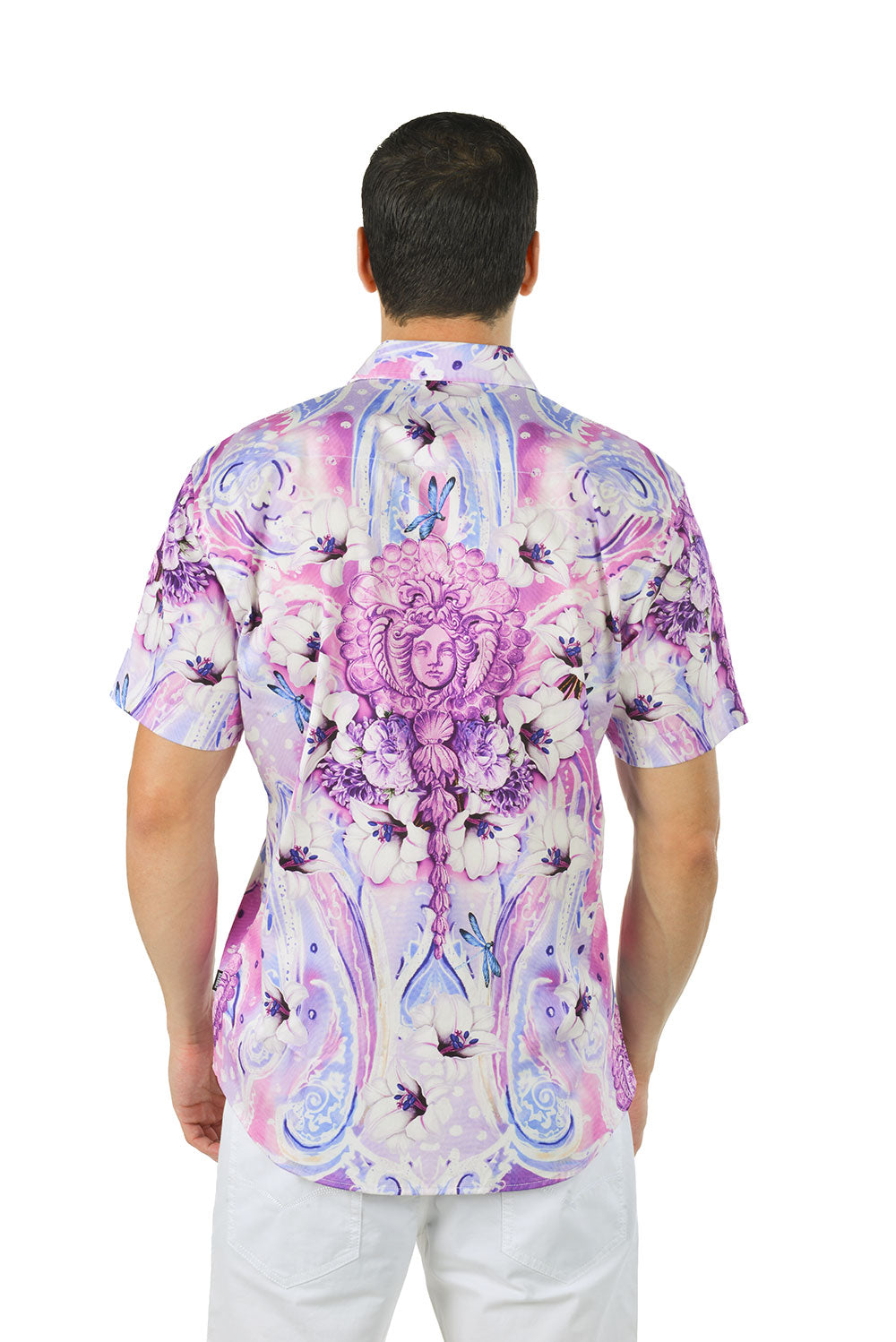 PAISLEY FLORAL Short Sleeve Shirt