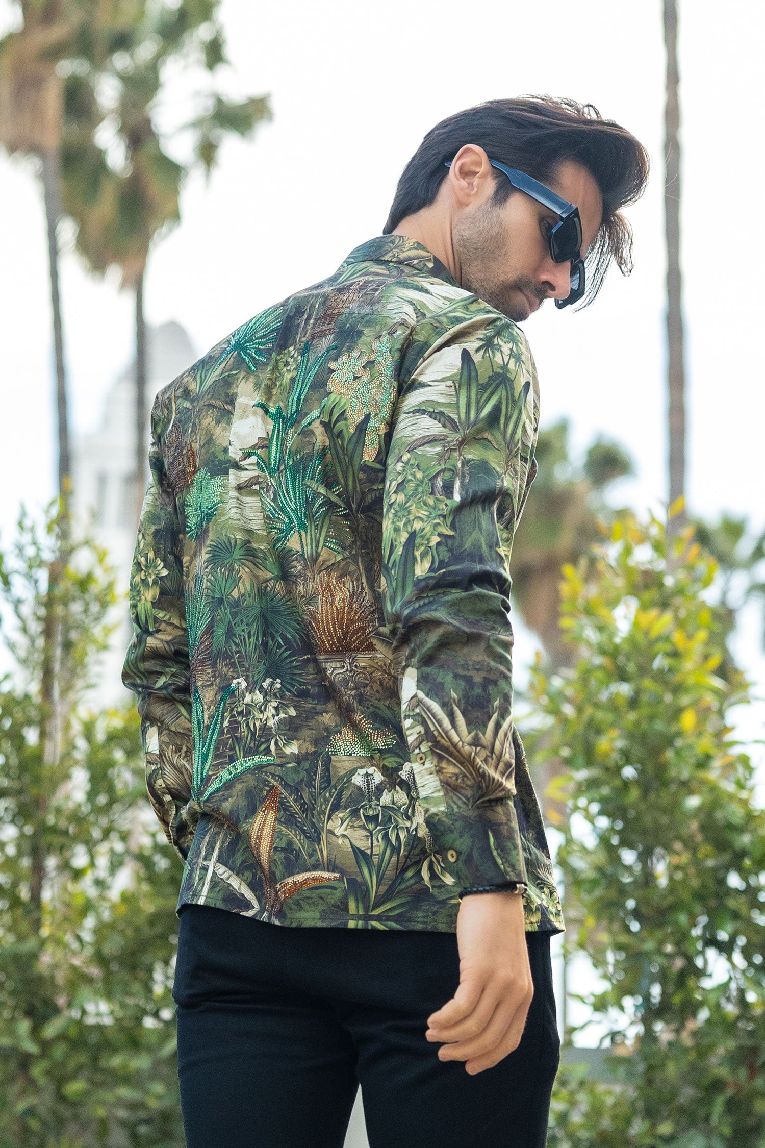 Warsaw Rhinestone Long Sleeve Shirt