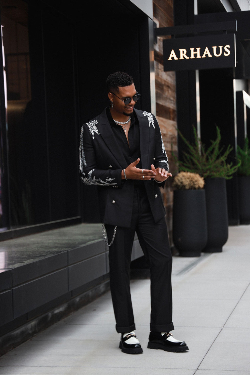 Porto Sequin Suit
